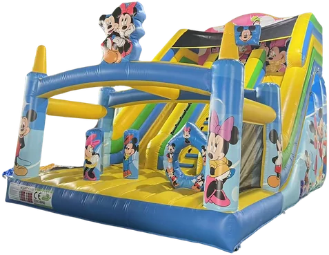 Šmykľavka Mickey – nafukovacia atrakcia na prenájom