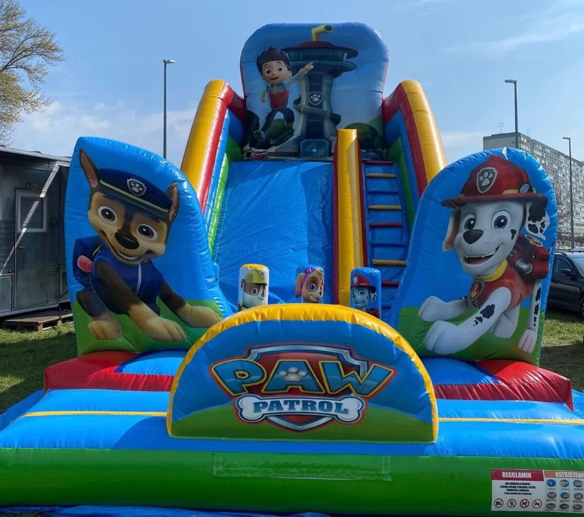Šmykľavka Paw Patrol Fun – nafukovacia atrakcia na prenájom